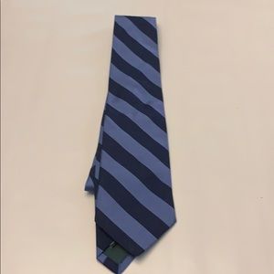 Jcrew Blue Striped Prep School Tie